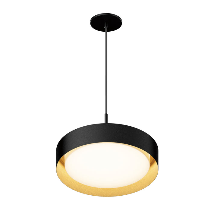 ET2 E51013-BKGLD Echo LED Pendant, Black / Gold Main Image.jpg