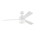 Generation Lighting 3ERAR52RZWD Era 52"Ceiling Fan, Matte White Main Image.jpg