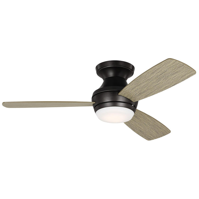 Visual Comfort Fan 3IKR44AGPD Ikon 44 Hugger LED Ceiling Fan, Aged Pewter Main Image.jpg