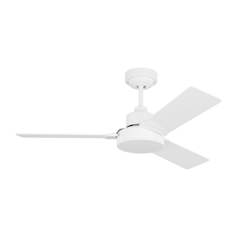Generation Lighting 3JVR44RZW Jovie 44"Ceiling Fan, Matte White Main Image.jpg