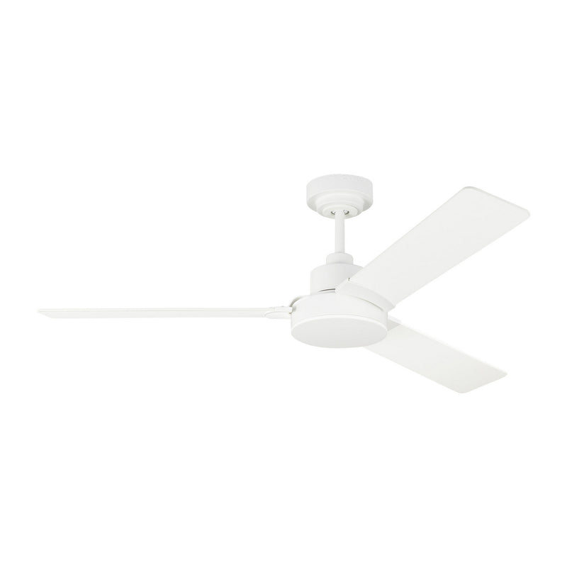 Generation Lighting 3JVR52RZW Jovie 52"Ceiling Fan, Matte White Main Image.jpg