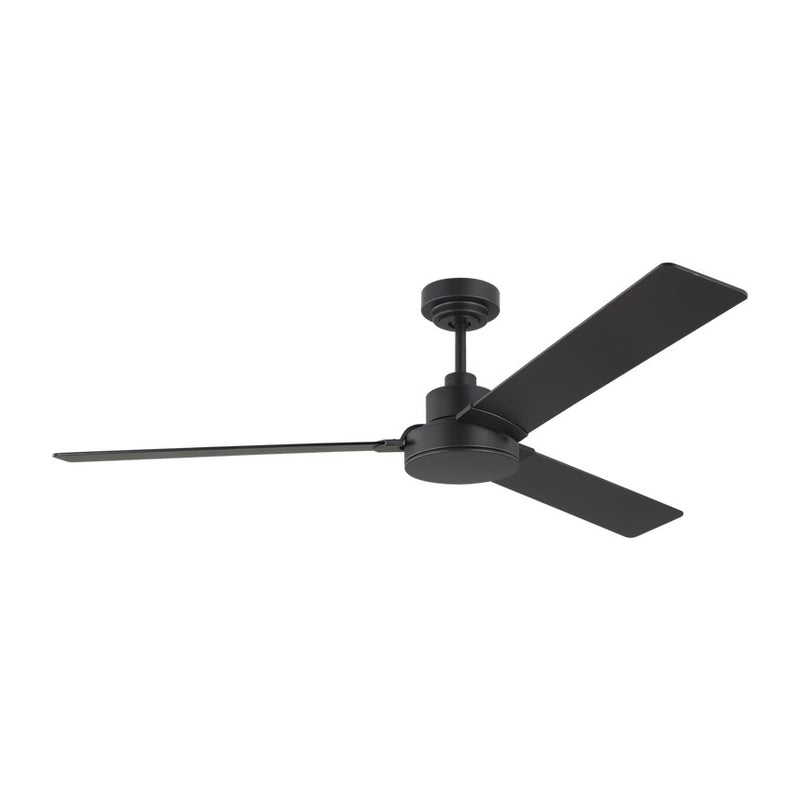 Generation Lighting 3JVR58MBK Jovie 58"Ceiling Fan, Midnight Black Main Image.jpg