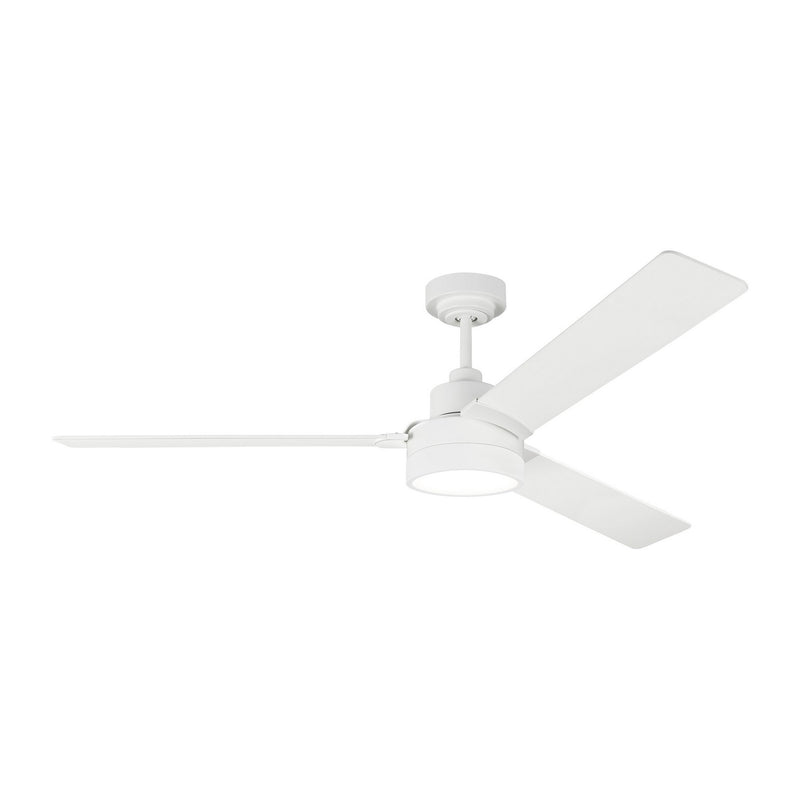 Generation Lighting 3JVR58RZW Jovie 58"Ceiling Fan, Matte White Main Image.jpg