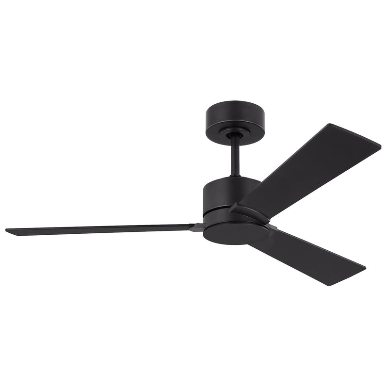 Visual Comfort Fan 3RZR44MBK Rozzen 44 Ceiling Fan, Midnight Black Main Image.jpg