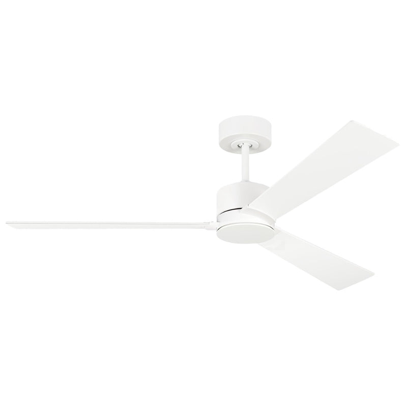 Visual Comfort Fan 3RZR52RZW Rozzen 52 Ceiling Fan, Matte White Main Image.jpg