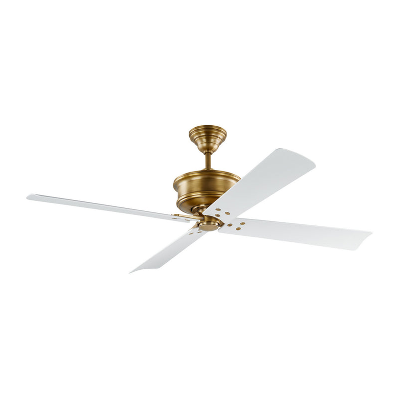 Visual Comfort Fan 4SBWR56HAB Subway 56 Ceiling Fan, Hand Rubbed Antique Brass Main Image.jpg