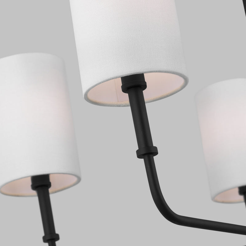 Visual Comfort Studio 3109305EN-112 Foxdale LED Chandelier, Midnight Black Alternate Image 2.jpg