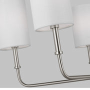 Visual Comfort Studio 3109305EN-962 Foxdale LED Chandelier, Brushed Nickel Alternate Image 2.jpg