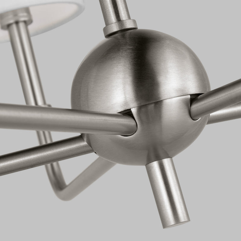 Visual Comfort Studio 3109305EN-962 Foxdale LED Chandelier, Brushed Nickel Alternate Image 3.jpg