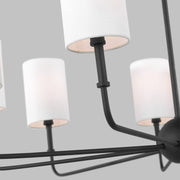 Visual Comfort Studio 3109309EN-112 Foxdale LED Chandelier, Midnight Black Alternate Image 2.jpg