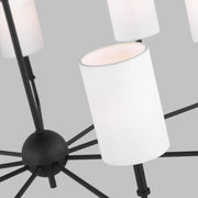 Visual Comfort Studio 3109309EN-112 Foxdale LED Chandelier, Midnight Black Alternate Image 3.jpg