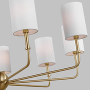 Visual Comfort Studio 3109309EN-848 Foxdale LED Chandelier, Satin Brass Alternate Image 2.jpg