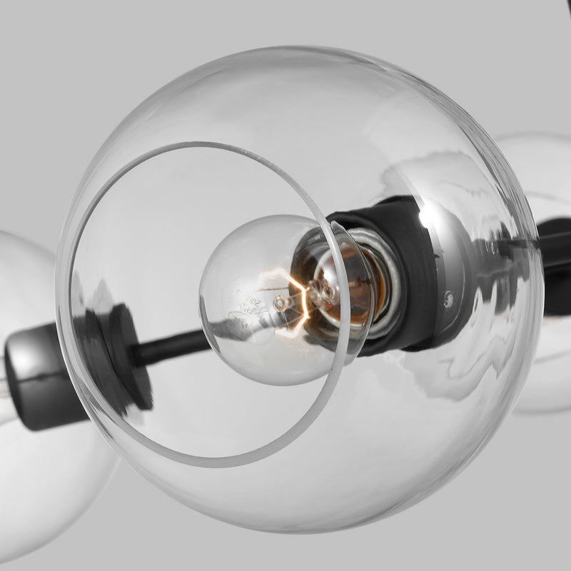 Visual Comfort Studio 3155705-112 Codyn Five Light Chandelier, Midnight Black Alternate Image 3.jpg