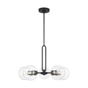 Visual Comfort Studio 3155705-112 Codyn Five Light Chandelier, Midnight Black Main Image.jpg