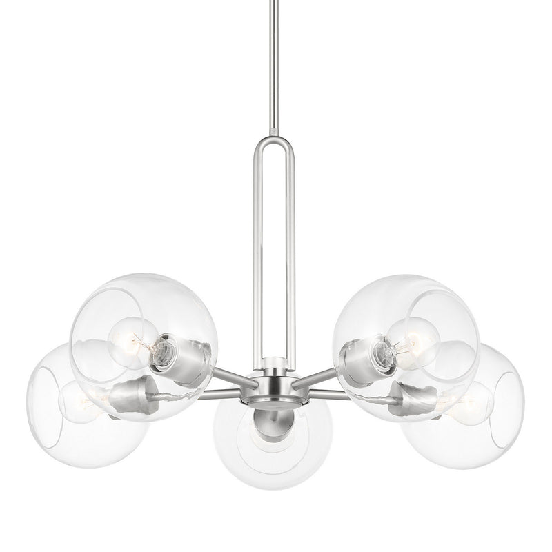 Visual Comfort Studio 3155705-962 Codyn Five Light Chandelier, Brushed Nickel Alternate Image.jpg