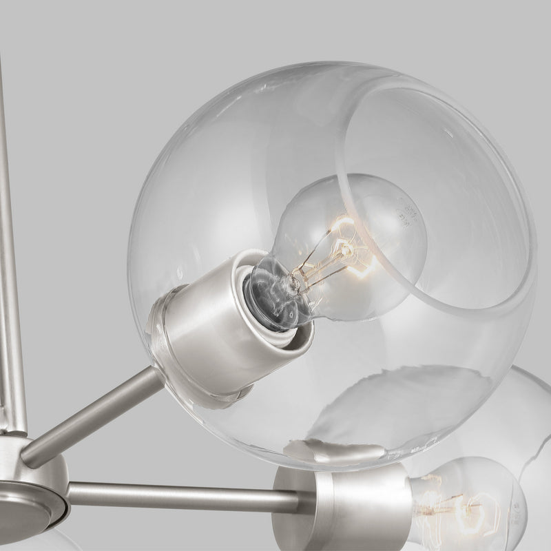 Visual Comfort Studio 3155705-962 Codyn Five Light Chandelier, Brushed Nickel Alternate Image 2.jpg