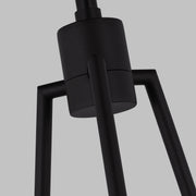 Visual Comfort Studio 3161603-112 Clybourn Three Light Chandelier, Midnight Black Alternate Image 2.jpg