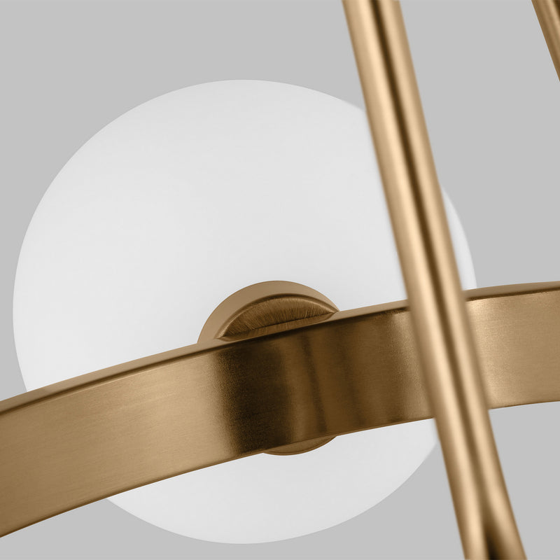 Visual Comfort Studio 3161603-848 Clybourn Three Light Chandelier, Satin Brass Alternate Image 2.jpg