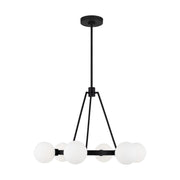 Visual Comfort Studio 3161606-112 Clybourn Six Light Chandelier, Midnight Black Alternate Image.jpg