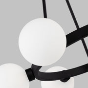 Visual Comfort Studio 3161606-112 Clybourn Six Light Chandelier, Midnight Black Alternate Image 3.jpg