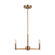 Visual Comfort Studio 3164203-848 Fullton Three Light Chandelier, Satin Brass Main Image.jpg