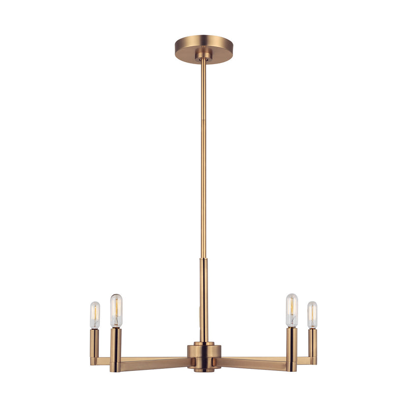 Visual Comfort Studio 3164205EN-848 Fullton LED Chandelier, Satin Brass Main Image.jpg