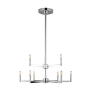 Visual Comfort Studio 3164209EN-05 Fullton LED Chandelier, Chrome Main Image.jpg