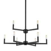 Visual Comfort Studio 3164209EN-112 Fullton LED Chandelier, Midnight Black Alternate Image.jpg