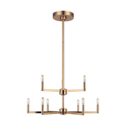 Visual Comfort Studio 3164209EN-848 Fullton LED Chandelier, Satin Brass Main Image.jpg