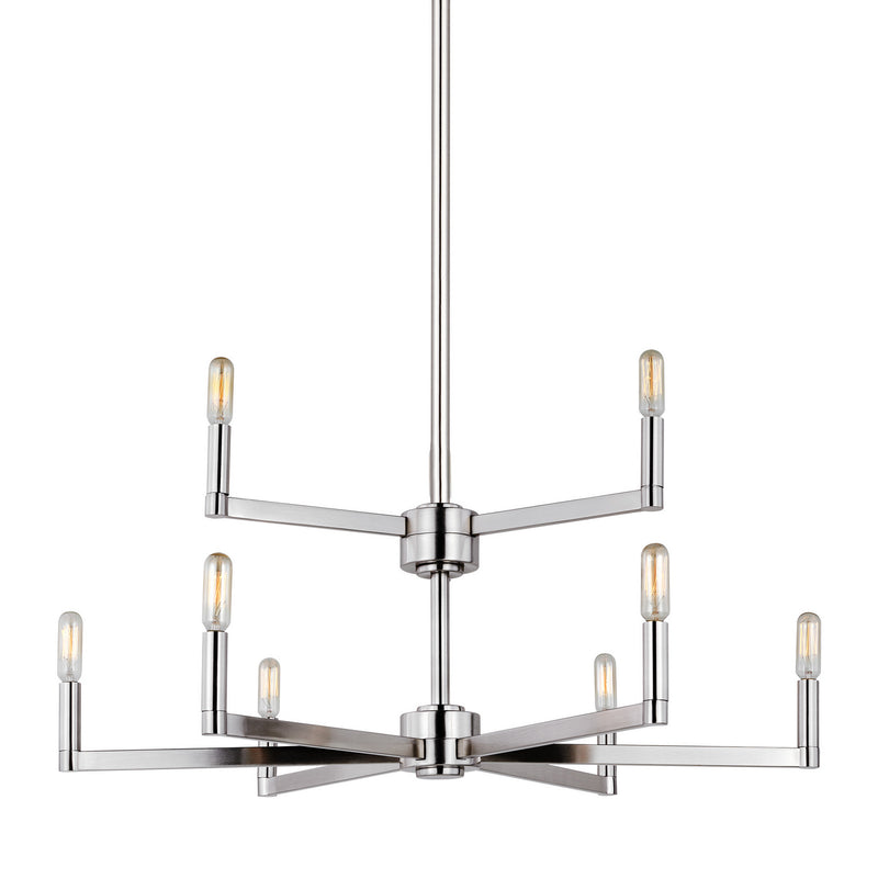 Visual Comfort Studio 3164209EN-962 Fullton LED Chandelier, Brushed Nickel Alternate Image.jpg