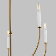 Visual Comfort Studio 3167105-848 Greenwich Five Light Chandelier, Satin Brass Alternate Image 3.jpg
