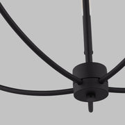 Visual Comfort Studio 3167105EN-112 Greenwich LED Chandelier, Midnight Black Alternate Image.jpg