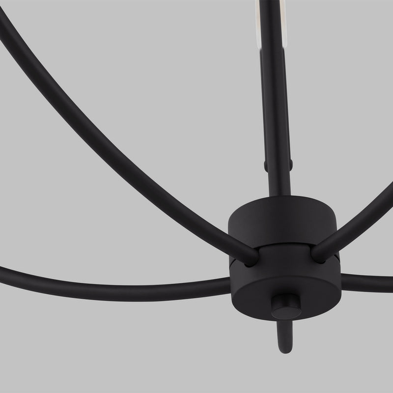 Visual Comfort Studio 3167105EN-112 Greenwich LED Chandelier, Midnight Black Alternate Image.jpg