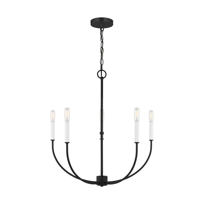 Visual Comfort Studio 3167105EN-112 Greenwich LED Chandelier, Midnight Black Main Image.jpg