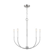 Visual Comfort Studio 3167105EN-962 Greenwich LED Chandelier, Brushed Nickel Main Image.jpg