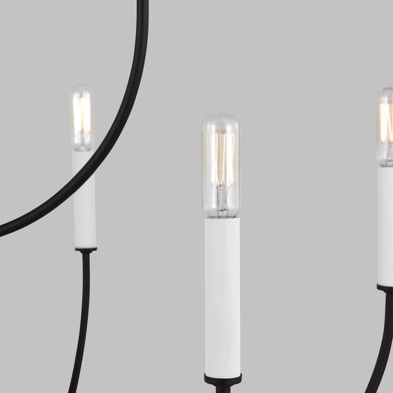 Visual Comfort Studio 3167109-112 Greenwich Nine Light Chandelier, Midnight Black Alternate Image 3.jpg