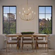 Visual Comfort Studio 3167109-848 Greenwich Nine Light Chandelier, Satin Brass Alternate Image 6.jpg
