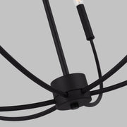 Visual Comfort Studio 3167109EN-112 Greenwich LED Chandelier, Midnight Black Alternate Image.jpg