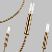 Visual Comfort Studio 3167109EN-848 Greenwich LED Chandelier, Satin Brass Alternate Image 4.jpg