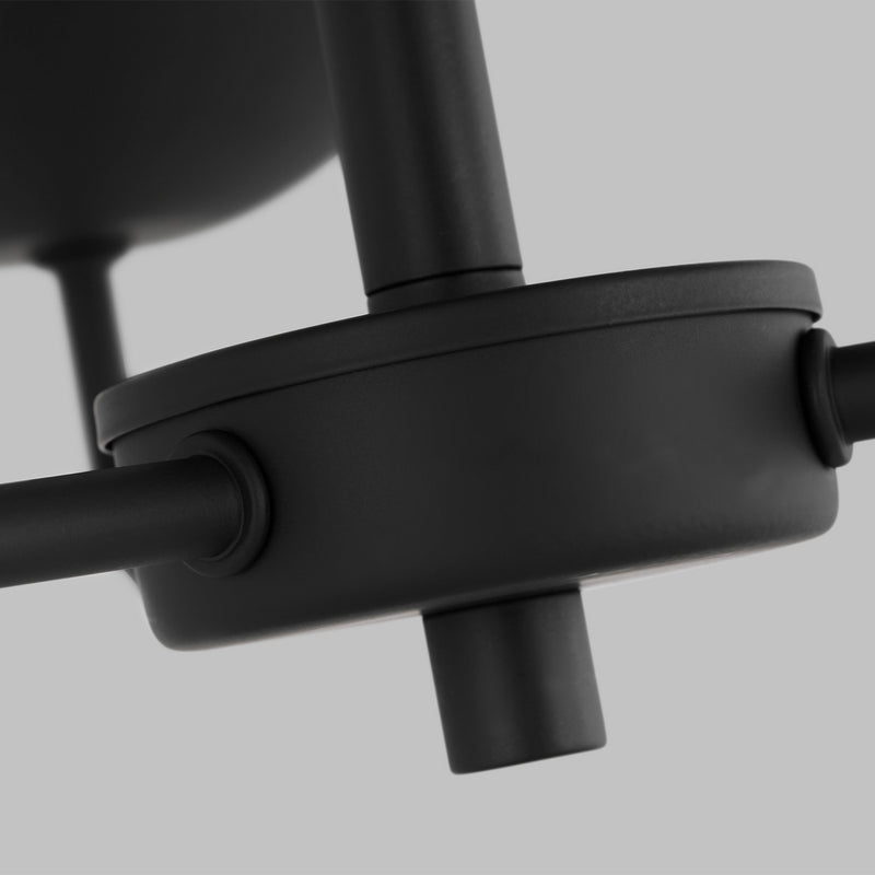 Visual Comfort Studio 3168103-112 Alvin Three Light Chandelier, Midnight Black Alternate Image 3.jpg