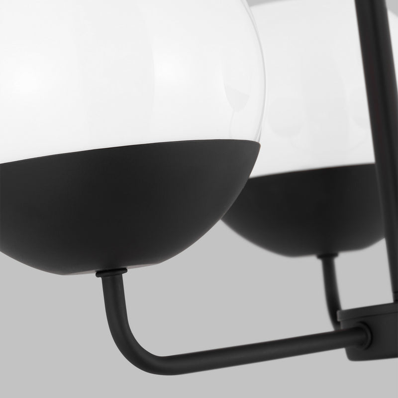 Visual Comfort Studio 3168103EN3-112 Alvin LED Chandelier, Midnight Black Alternate Image 2.jpg