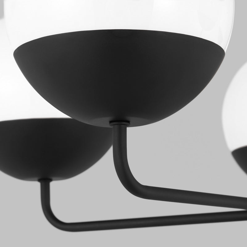 Visual Comfort Studio 3168105EN3-112 Alvin LED Chandelier, Midnight Black Alternate Image 2.jpg