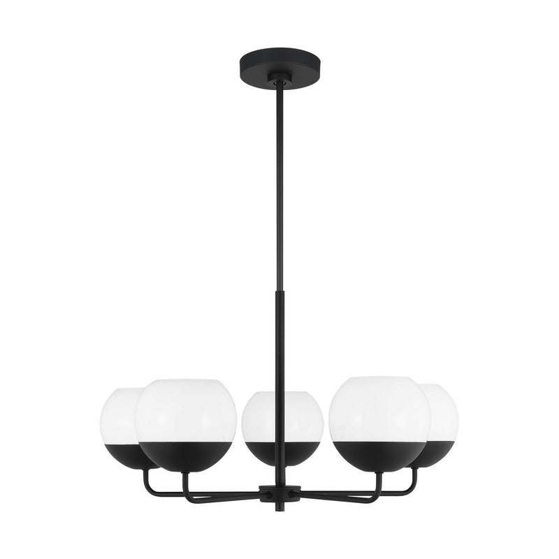 Visual Comfort Studio 3168105EN3-112 Alvin LED Chandelier, Midnight Black Main Image.jpg