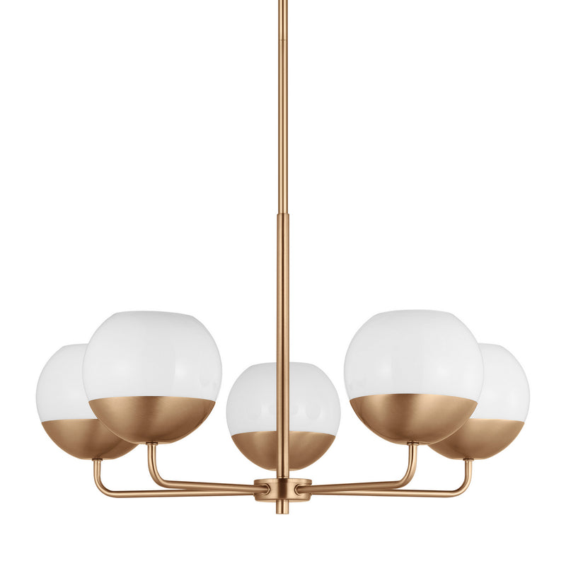Visual Comfort Studio 3168105EN3-848 Alvin LED Chandelier, Satin Brass Alternate Image.jpg