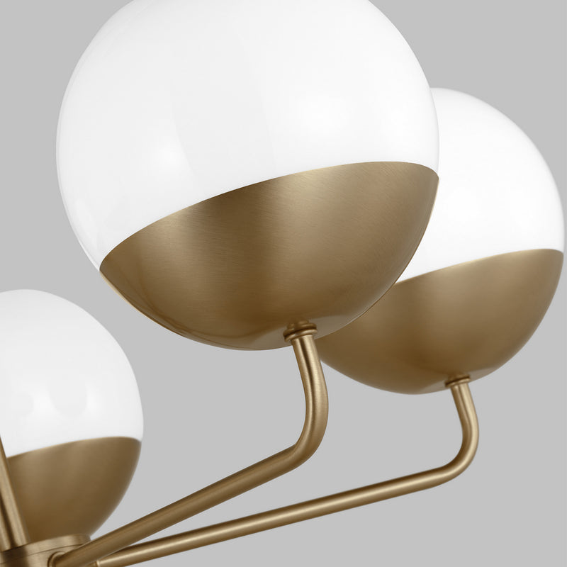 Visual Comfort Studio 3168105EN3-848 Alvin LED Chandelier, Satin Brass Alternate Image 2.jpg