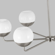 Visual Comfort Studio 3168106-962 Alvin Six Light Chandelier, Brushed Nickel Alternate Image 2.jpg
