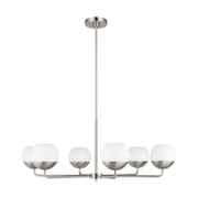 Visual Comfort Studio 3168106EN3-962 Alvin LED Chandelier, Brushed Nickel Main Image.jpg