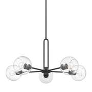 Visual Comfort Studio 3255705-112 Codyn Five Light Chandelier, Midnight Black Alternate Image.jpg