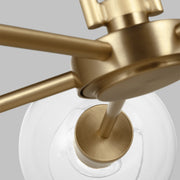 Visual Comfort Studio 3255705-848 Codyn Five Light Chandelier, Satin Brass Alternate Image 2.jpg