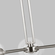 Visual Comfort Studio 3255705-962 Codyn Five Light Chandelier, Brushed Nickel Alternate Image 3.jpg